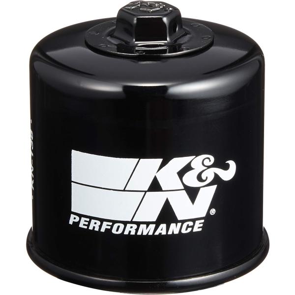 K&amp;N ケーアンドエヌ オイルフィルター KN-138 ブラック SUZUKI、KYMCO
