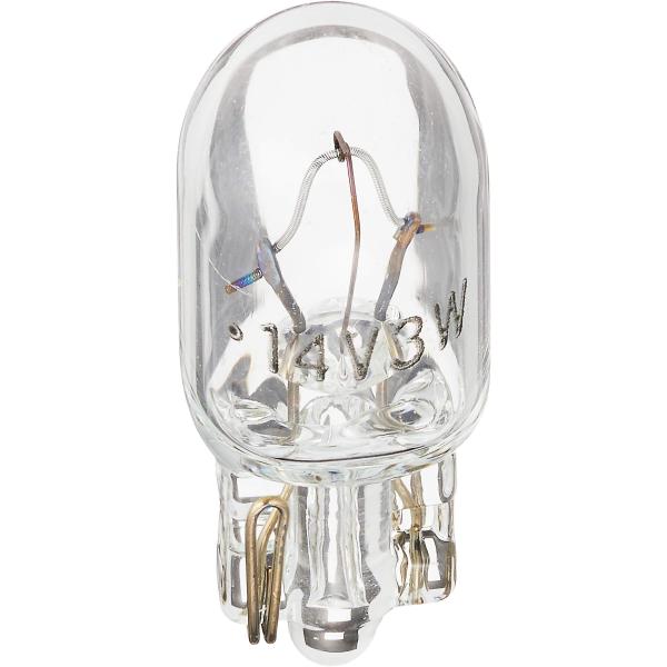 M&amp;Hマツシマ 電球 12V 14V 3W クリアー T6.5 ウェッジ 1個入 1PWB124 ラ...