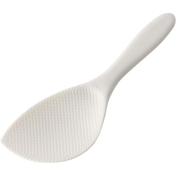 CASUAL PRODUCT とにかくよそいやすい! ダブルエンボスしゃもじ 日本製 盛りやすい す...