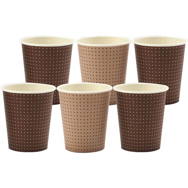 サンナップ 紙コップ ブラウン ベージュ 205ml 100個入×2セット 口径 7.3×高さ8cm...