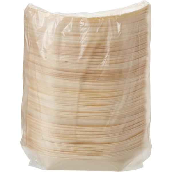 やなぎ 業務用 たこ焼き 木製 舟皿 7寸 100枚 アスペン材 盛り皿 幅18.5×奥行10.5×...