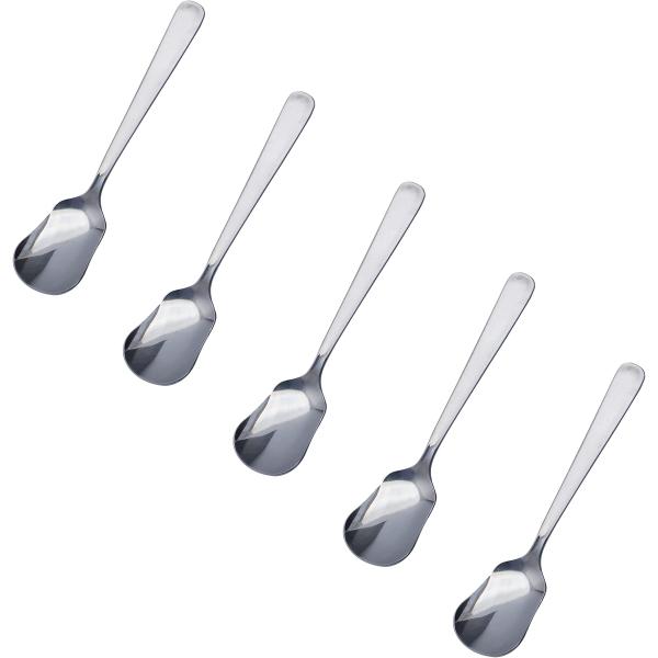 高儀 Takagi 日本製 ライラック アイスクリームスプーン 5本組 まとめ買い 業務用 カトラリ...