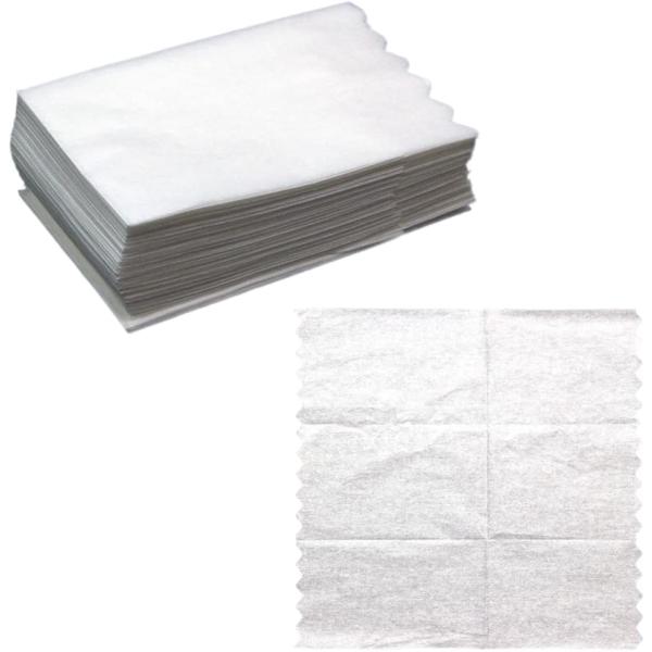 オザックス Ozax 6つ折り 紙ナプキン 波型 100枚入り×10袋 計1,000枚 業務用 使い...