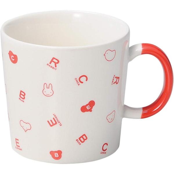 山下工芸 マグカップ 陶器 直径8.2×8cm 250cc ファンタジー赤マグ 15055820