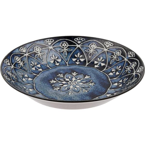 Sugar Land モロッカン カレーパスタ 径20.2×4cm ネイビー MK20453 カレー...