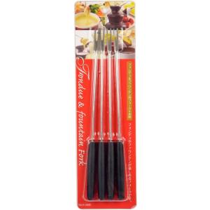 パール金属 フォンデュ&amp;ファウンテン用フォーク4本組 H-2600