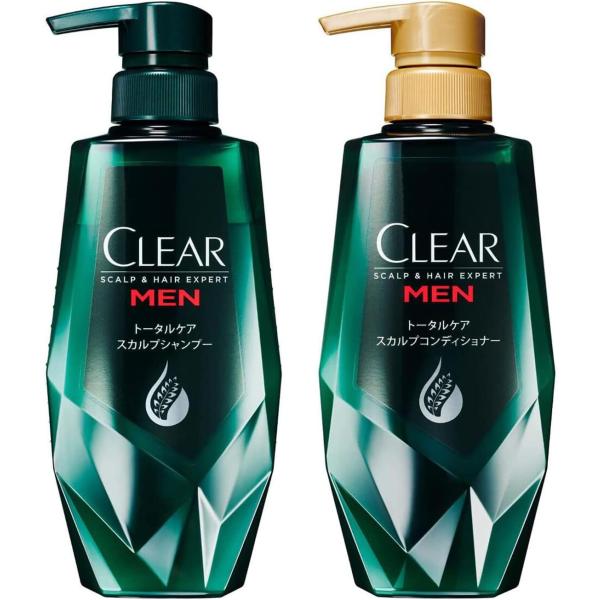 CLEAR クリア フォーメン トータルケア スカルプ シャンプー&amp;コンディショナー 350g+35...