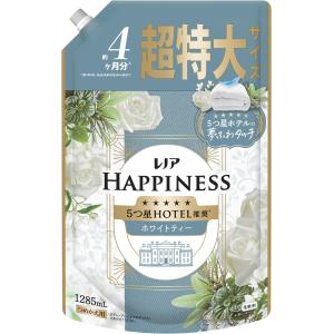 レノア ハピネス アロマジュエル　ホワイトティー他　詰替　1410ml ×6袋 レノアハピネス アロマジュエル ホワイトティー 詰め替え 1410mL 超