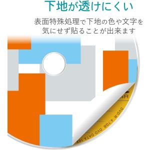 エレコム CD/DVDラベル 内径17mm 下...の詳細画像2