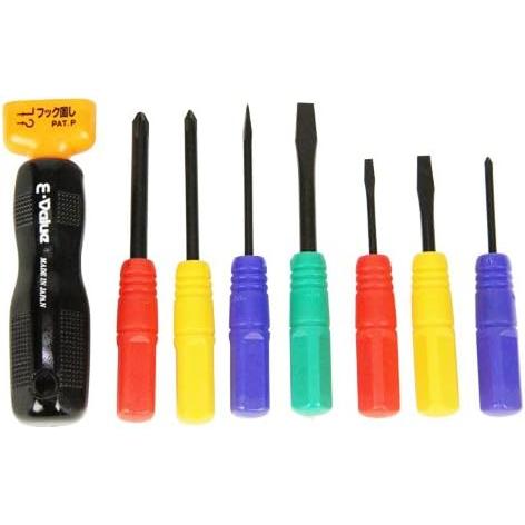 E-Value ドライバーセット 7本組 ED-550 ヒートン回し付