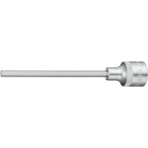 トネ(TONE) ロングヘキサゴンソケット 3H-04L 差込角9.5mm(3/8"") 二面幅4m...