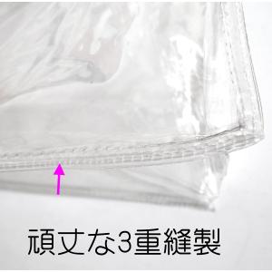 ビニールバッグ 透明 丈夫 な トート クリア...の詳細画像3