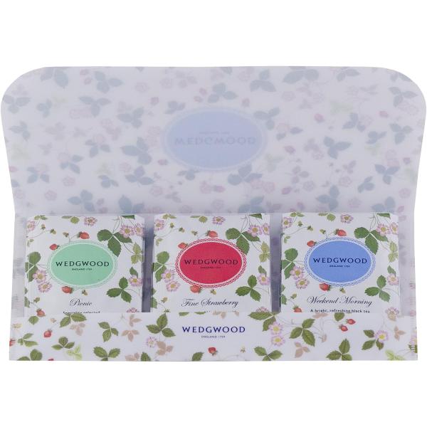【プチギフト 手土産】ウェッジウッド(wedgwood) ワイルド ストロベリー ティーバッグ(9袋...