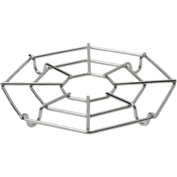 ストリックスデザイン ミニ五徳 サポートリング 約15cm ステンレス製 小さい鍋用 グラグラを防ぐ...