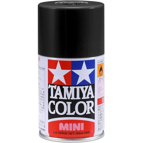タミヤ タミヤスプレー TS-6 マットブラック 模型用塗料 85006