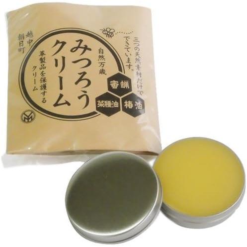 尾山製材株式会社 革用みつろうクリーム10ｇ