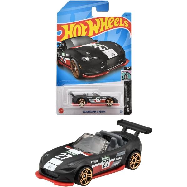 ホットウィール(Hot Wheels) ベーシックカー 15 マツダ MX-5 ミアータ 【3才~】...