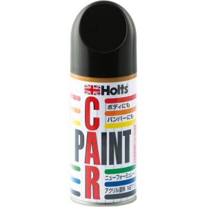 ホルツ ペイント塗料 補助スプレー カーペイント つや消し黒 A-9 180ml Holts MH0...
