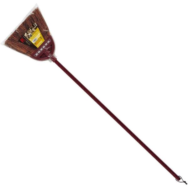 アズマ 外ほうき 赤シダほうき長柄 穂幅26cm 全長127cm 玄関・お庭の掃き掃除に最適 名匠1...