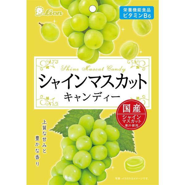ライオン菓子 シャインマスカットキャンディー 71g ×6個