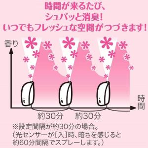 消臭力 自動でシュパッと 電池式 消臭スプレー...の詳細画像3