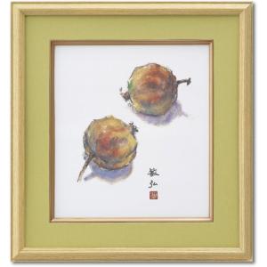 木製額縁　日本画　色紙　四季彩女桑　✳︎新品✳︎ 色紙用額縁 森 女桑 色紙額 和風 シンプル 軽い 木製 アクリル