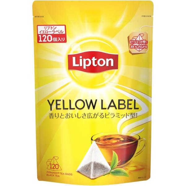 [父の日] リプトン紅茶 イエローラベル ティーバッグ 2グラム 120袋 (x1)