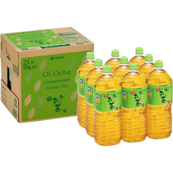 伊藤園 RROボックス おーいお茶 緑茶 2L×9本