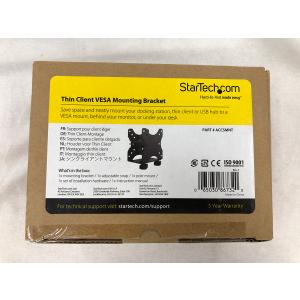 新品■StarTech.com Thin Client VAGA Mount Brancket シンクライアントCPUホルダー　VESAマウント対応★送料無料