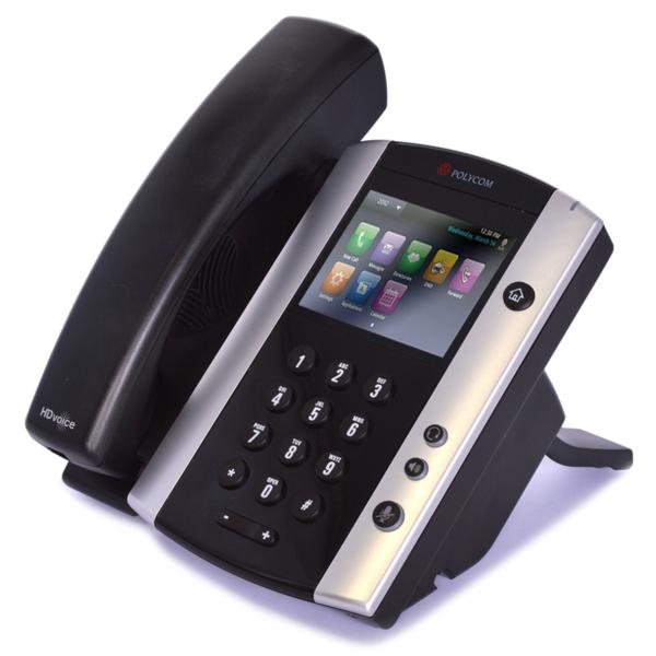 新品■未使用 Polycom VVX 500 SIP対応 IP電話機 (PoE対応モデル)★長期保管...