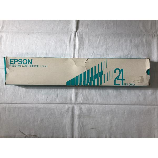 新品■EPSON #7754 リボンカートリッジ 7Q1VP13K★未使用品★長期保管劣化有★送料無...