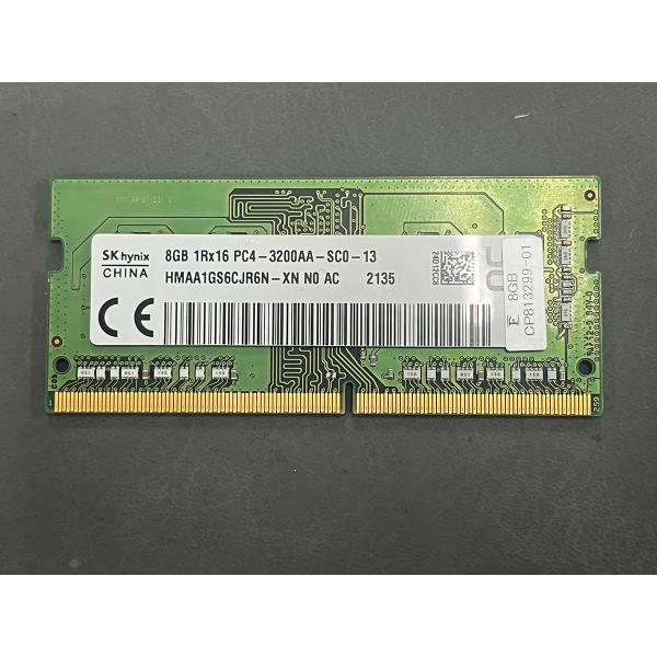 中古■SK hynix 8G PC4-3200AA MAA1GS6CJR6N-XN SO-DIMM★...