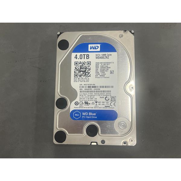 ジャンク■WD Blue 4TB 3.5インチ HDD 認識OK 初期化不能 I/oデバイスエラー ...