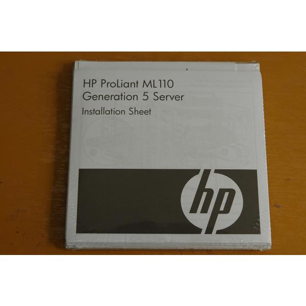 中古■HP ProLiant ML110 Generation 5 Server リカバリCD★未使...