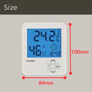 デジタル温湿度計 温度計 湿度計 快適度顔表示...の詳細画像5