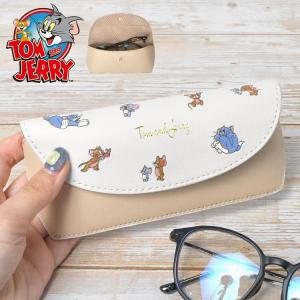 メガネケース トムとジェリー 眼鏡ケース 合皮 おしゃれ かわいい サングラスケース 白 ベージュ 女性 シンプル キャラクター カード コインケース 大人 子供 Adc F2181 Hauhau 通販 Yahoo ショッピング