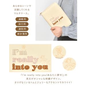 マルチケース 通帳 母子手帳ケース トムとジェ...の詳細画像5