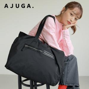 トートバッグ AJUGA. マザーズバッグ アジュガ 近藤千尋プロデュース 軽量 大容量 ママバッグ 大きめ 撥水 ナイロン ポケット 多い