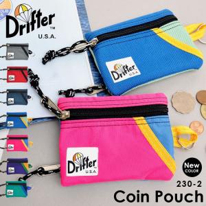 コインケース キーケース パスケース DRIFTER ドリフター 鍵入れ キーコインポーチ 小銭入れ カードケース 定期入れ マルチケース｜hauhau