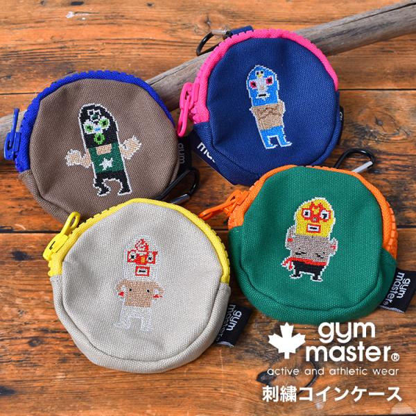 コインケース gym master ジムマスター 小銭入れ メンズ レディース キッズ カラビナ付き...