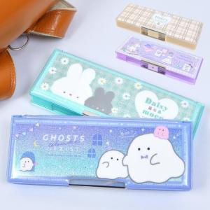 筆箱 小学生 女の子 かわいい 両面 箱型 ペンケース おしゃれ 韓国 文房具 小学校 入学準備 女子 コンパクト キラキラ トレンド ファンシー ふでばこ 可愛い Kite 22 Pc02 Hauhau 通販 Yahoo ショッピング