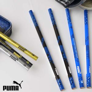 鉛筆 2B 1ダース プーマ PUMA 黒 日本製 12本入 かっこいい かきかたえんぴつ 六角 男の子 小学生 入学 入学準備 プレゼント 筆記用具 文房具 文具 子供 クツワ｜hauhau