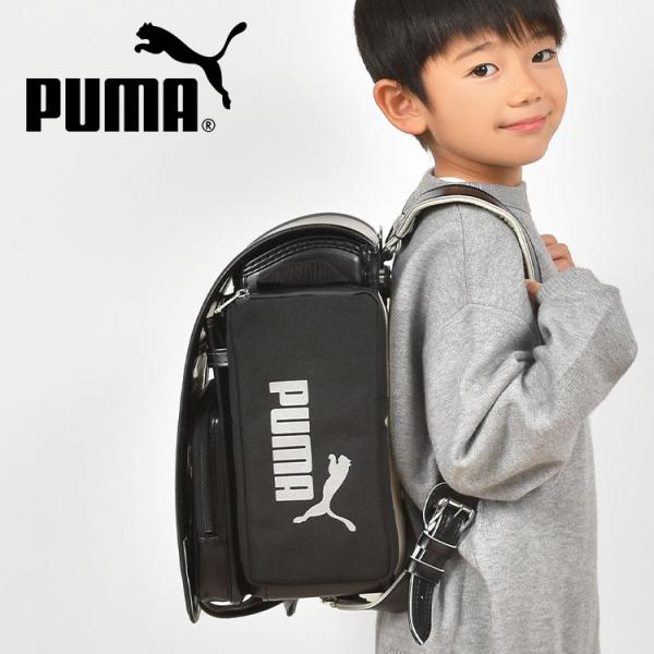 ランドセル用補助バッグ PUMA プーマ 付けポケット リコーダー 折り畳み傘 小物入れ 収納 サイ...