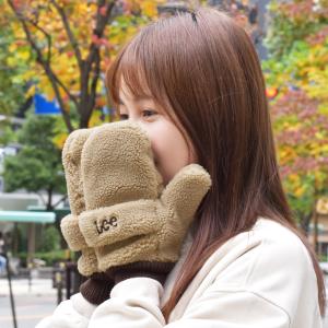 手袋 レディース ミトン M 暖かい スマホ ...の詳細画像2