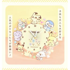 壁掛け時計 ポケモン おしゃれ かわいい キャ...の詳細画像2