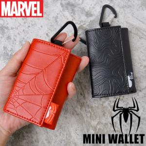 ミニ財布 メンズ MARVEL マーベル スパイダーマン ヴェノム