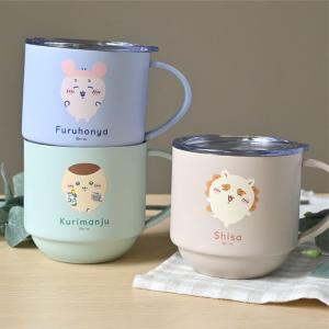 ちいかわ マグカップ ステンレスマグ 蓋付き ...の詳細画像3