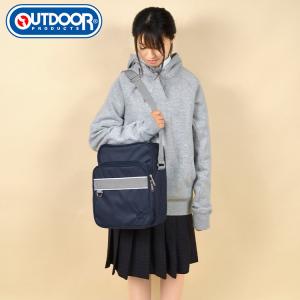 スクールバッグ OUTDOOR PRODUCTS 通学鞄 斜め掛けバッグ アウトドアプロダクツ ショルダーバッグ 通学 中学生 高校生 レディース メンズ｜hauhau