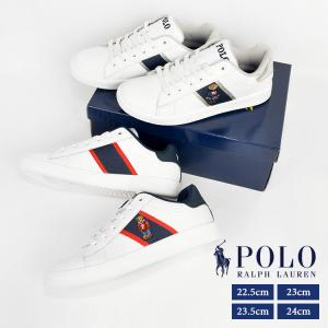 スニーカー POLO RALPH LAUREN キルトンベア ポロ ラルフローレン 22.5cm 23cm 23.5cm 24cm QUILTON BEAR 通学 通勤 かわいい おしゃれ 大人 子供 ポロベア｜hauhau