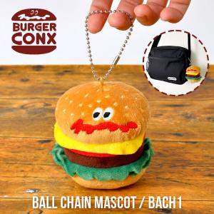 スケ698415 【バーガーコンクス】ラバーマスコット付きキーホルダー